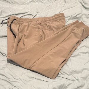 Men's Tan Jogger Pants